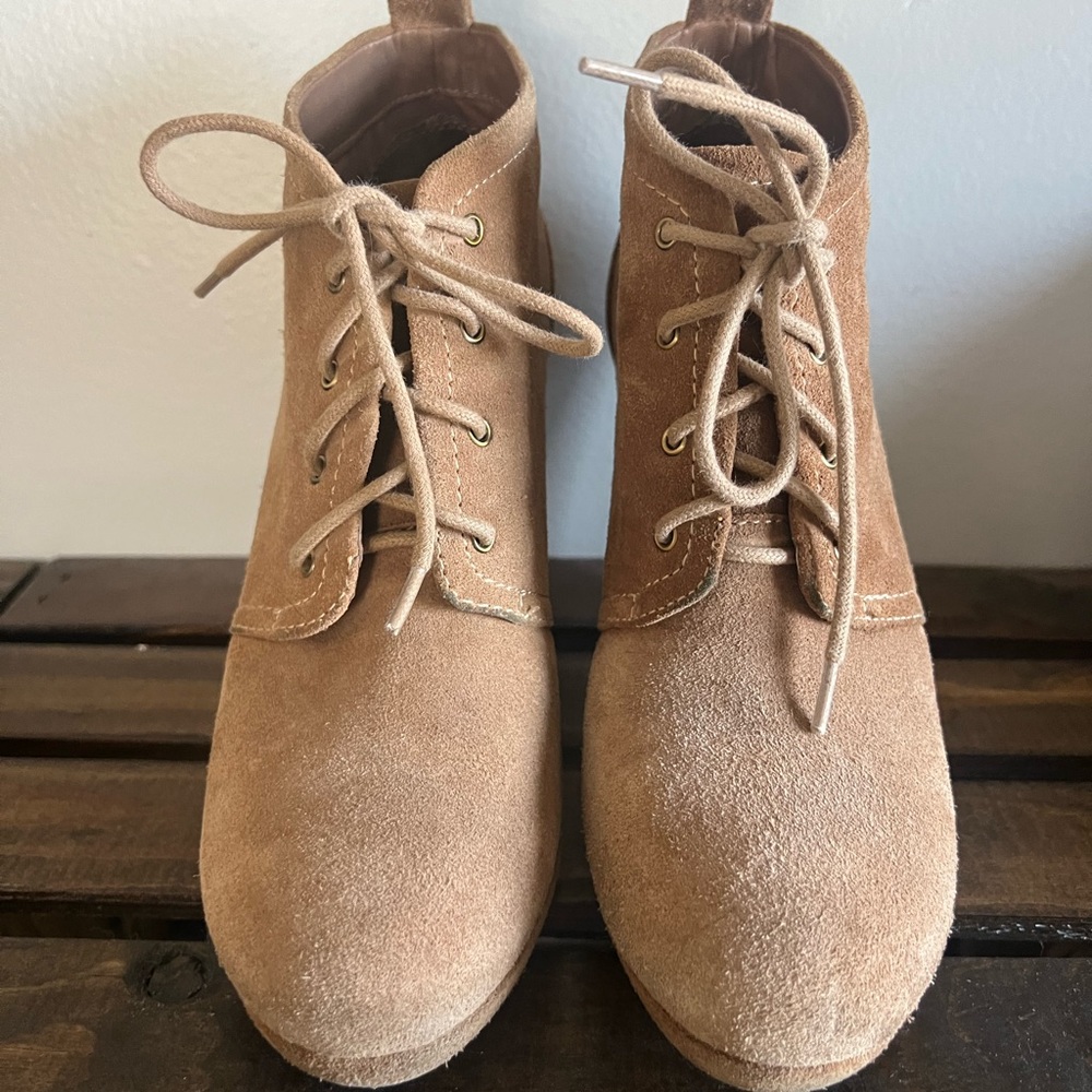 Jessica Simpson wedge booties